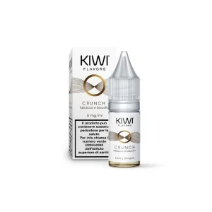 Liquido Tabacco biscotto crunch da 10 ML. Il liquido pronto al gusto Tabacco biscotto crunch 10 ML contiene 10 ML di Livello di nicotina.